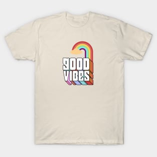 GOOD VIBES RAINBOW T-Shirt